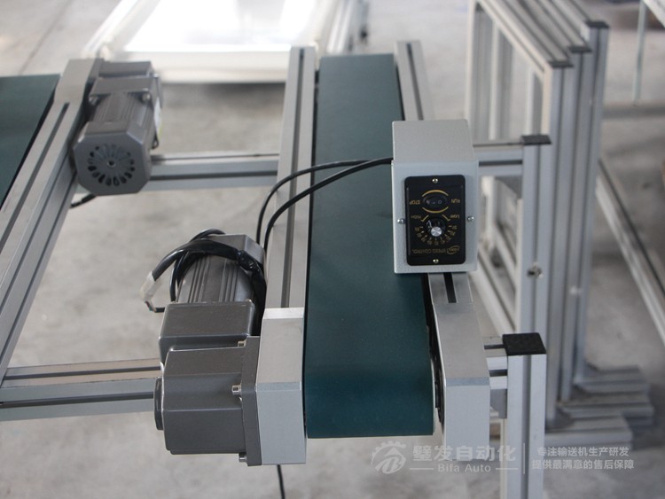 側裝直角電機小型皮帶輸送機