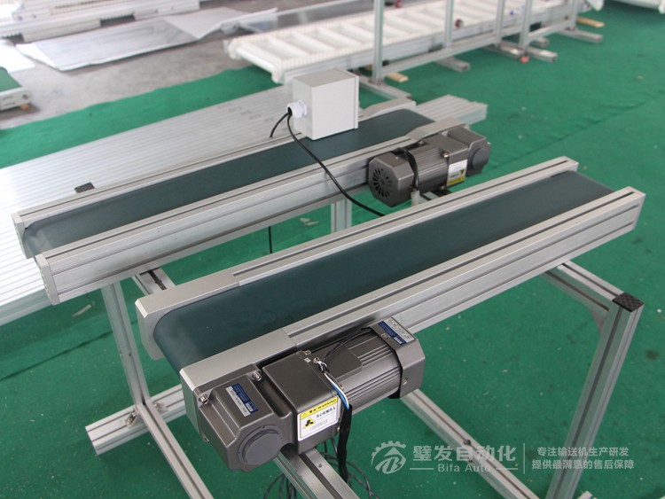 側裝直角電機小型皮帶輸送機