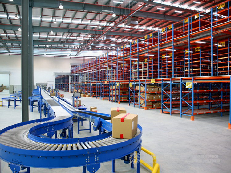 物流轉彎滾筒輸送機